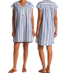 Oversized Stitchdrop Stripe Shift Shirt Dress Boho Beach Pockets Nordstrom